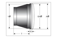 5 3/4 inch LED Headlight Insert TYPE 5