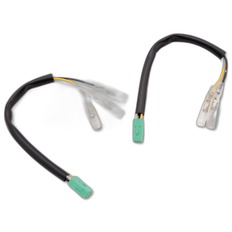 Adapter cables for indicators, various Honda models, pair