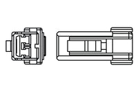 Adapterkabel für Mini-Blinker, Harley