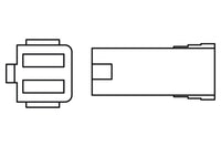 Adapterkabel für Mini-Blinker, Suzuki