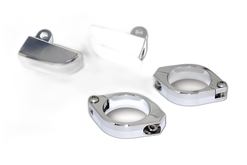 Blinkerhalter Set M8 für 42-43 mm