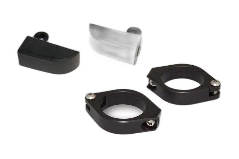 Blinkerhalter Set M8 für 42-43 mm