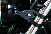 CNC Aluminum Lamp Holder Set EXTEND for Ø 35-37 mm, length-adjustable, black