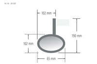 Conero Handlebar End Mirror with LED Indicator
