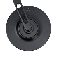 Conero-XS Evo Lenkerendenspiegel, kurz, schwarz