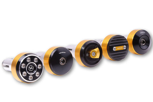 Color ring for handlebar weights, Black