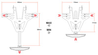 Kennzeichenhalter Akron-RS Universal