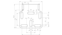 Kennzeichenhalter Akron-RS Universal
