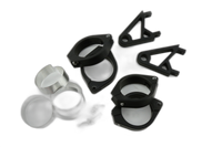 Headlight Mount Set XS for 38-41 mm Ø, black