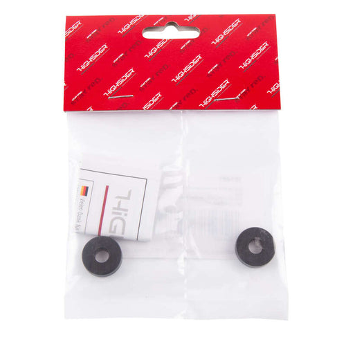 Handlebar end adapters for original KTM handlebars, black, pair