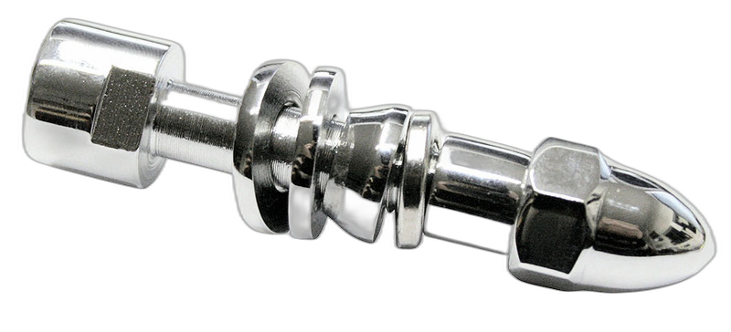 Spiegeladapter Harley auf M10x1.25mm, verchromt