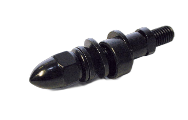 Spiegeladapter Harley auf M8, Schwarz