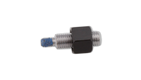 Spiegeladapter M10 x 1.25 mm auf M6, Schwarz