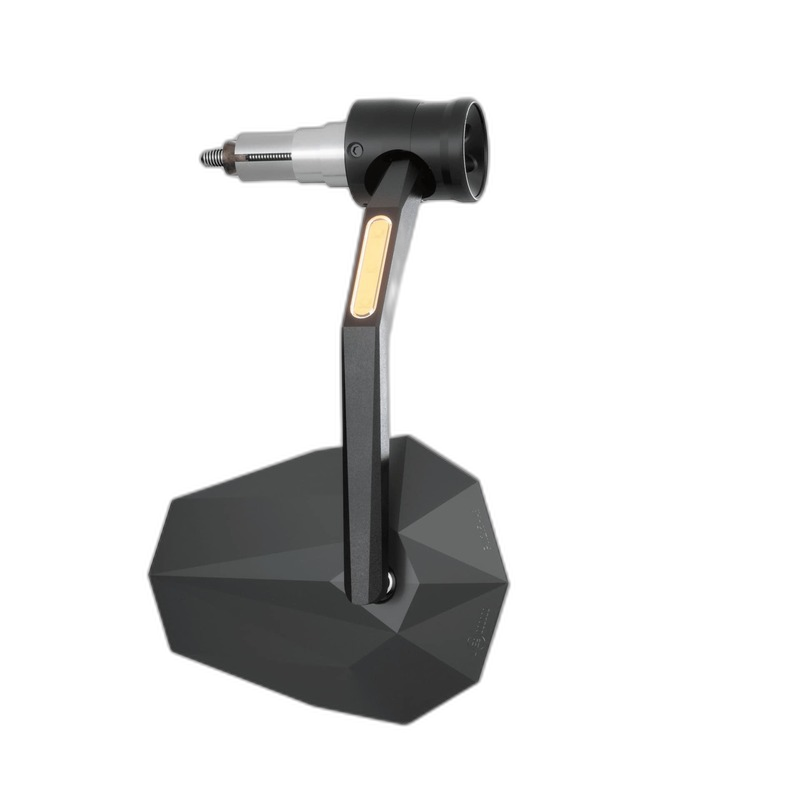Stealth-Rim X7 Bar-End Mirror with LED Indicator