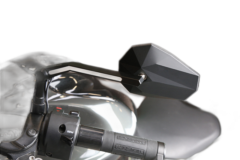 Stealth-X3 Mirrors with LED Position Light (Pair)