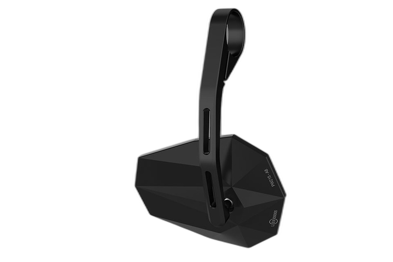 Stealth-X6 Bar End Mirrors, Long