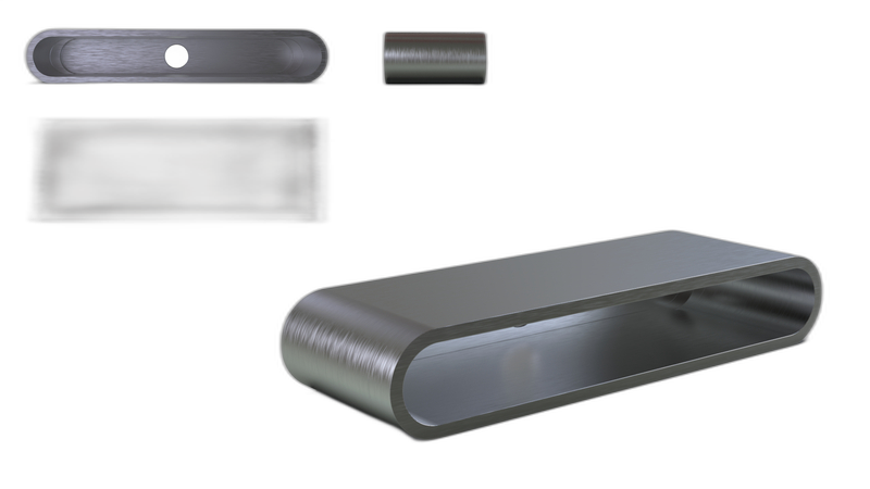 Stripe-Run CNC Weld-In Housing