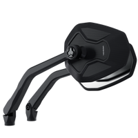 Ventura-RS Mirror, Black, E-marked, Pair