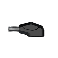 Ventura-X LED-Blinker, Schwarz, getöntes Glasgrau