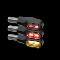 Ventura-X LED-Rücklicht/Blinker, Schwarz, Rauchgrau