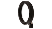 for 5 3/4 inch CNC Headlight Ring FRAME-R2, black, bottom mounting