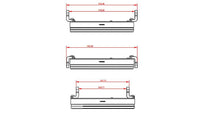 pro 5 3/4 Zoll LED-Scheinwerfer FRAME-R2 TYPE 10, schwarz, Befestigung seitlich