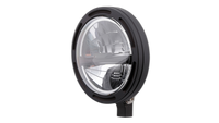 per 5 3/4 inch LED headlight FRAME-R2 TYPE 5, black, bottom mount
