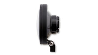 per 5 3/4 inch LED headlight FRAME-R2 TYPE 5, black, bottom mount