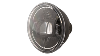for 5 3/4 inch LED headlight insert TYPE 10, smoke gray reflector, with parking light