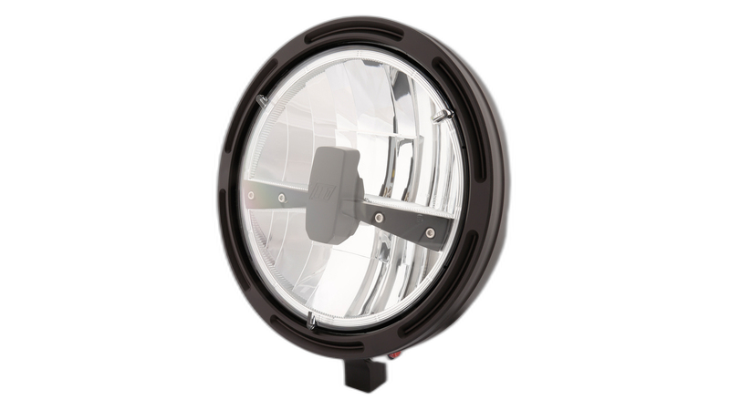 pro 7 Zoll LED-Scheinwerfer FRAME-R1 TYPE 3, schwarz, Befestigung unten