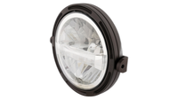 per 7 inch LED headlight FRAME-R1 TYPE 4, black, side mounted