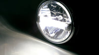 pro 7 Zoll LED-Scheinwerfer FRAME-R1 TYPE 4, schwarz, Befestigung unten