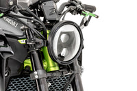 per 7 inch LED headlight FRAME-R1 TYPE 8, black, side mounted