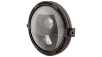 per 7 inch LED headlight FRAME-R1 TYPE 8, black, side mounted