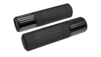 pro Conero Handlebar Grip Black glossy With polished chamfers, 7/8 inch (22.2 mm), 132 mm