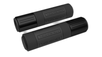 pro Conero Handlebar Grip Black glossy With polished chamfers, 7/8 inch (22.2 mm), 132 mm