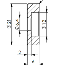 pro Lenkerendenadapter für Yamaha (Paar)
