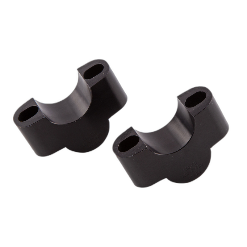 pro Lenkererhöhung 25mm, schwarz für Ø28,6mm Lenker