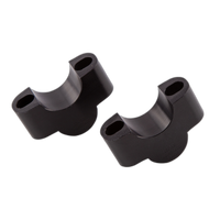 pro Lenkererhöhung 25mm, schwarz für Ø28,6mm Lenker