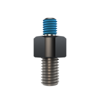 pro Lenkerspiegeladapter M10x1,5 RH auf M8, Matt-Schwarz