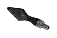 pro PEN HEAD DOUBLE 2in1 LED indicator with position light, black housing, tinted lens