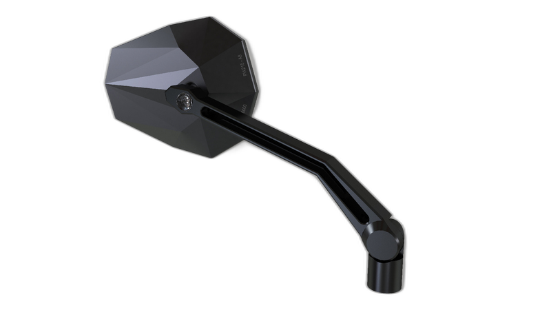 pro STEALTH-X2 bar end mirror with LED turn signal
