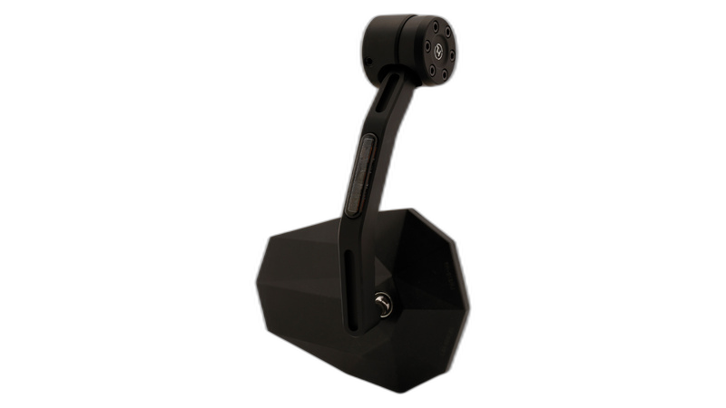 pro STEALTH-X7 Lenkerendspiegel mit LED-Blinker
