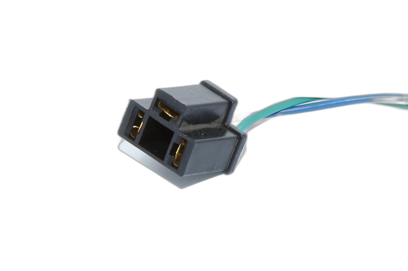 smart 3-Pin Stecker Typ A, weiblich, für 12V H4 Glühlampen, mit 210 mm Kabel.