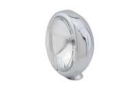 smart 4 1/2 inch spot light, flat housing, chrome-plated