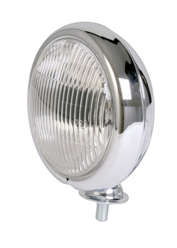smart 4 1/2 inch fog lights flat housing, chrome