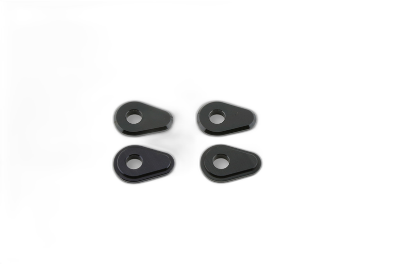 smart Alu Montageplatten INDY SPACER für YAMAHA MT 07/09/10, Set