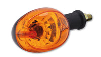 smart Blinker, oval, schwarz