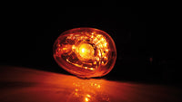 smart Blinker, oval, schwarz