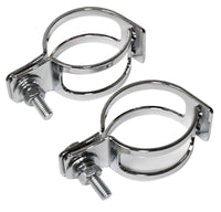 smart Blinkerschelle, zweiteilig, verchromt, Rohrbefestigung 39-42mm